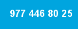 977 446 80 25 977 446 80 25